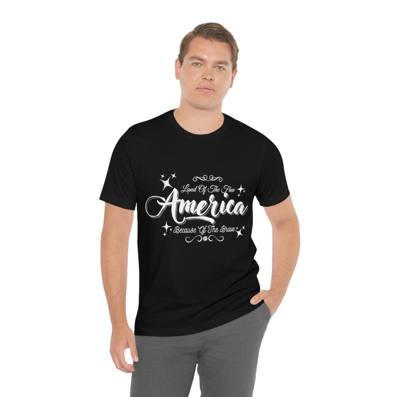 America Unisex Jersey Short Sleeve Tee