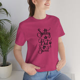 Salty But Sweet Black Unisex Jersey Short Sleeve Tee