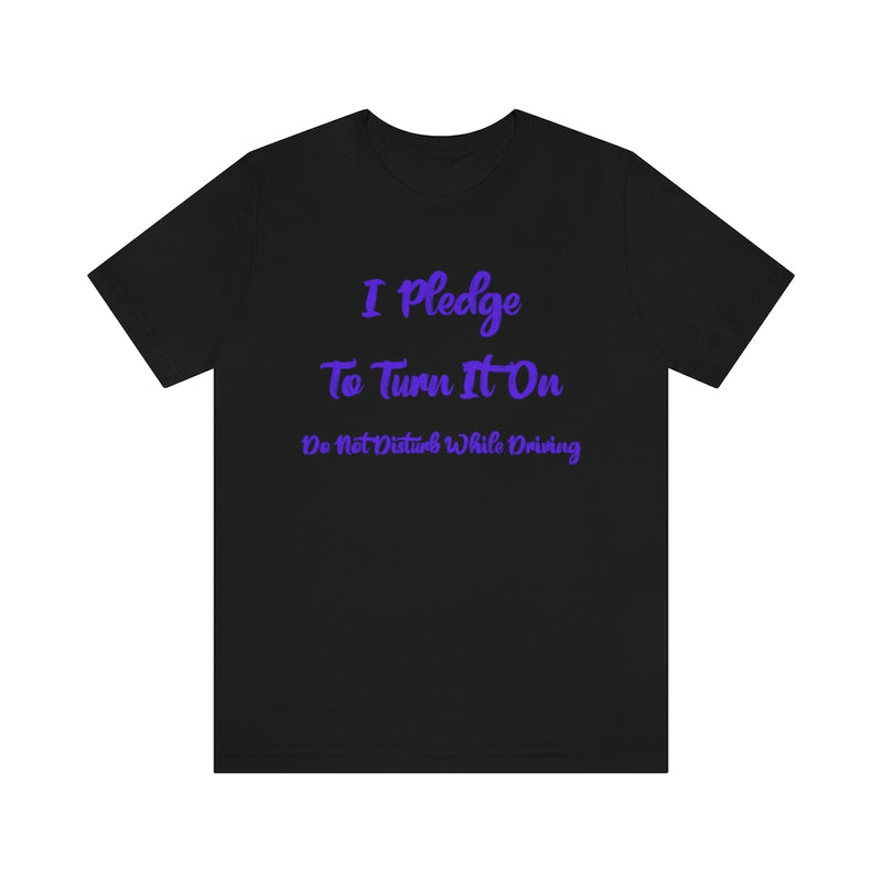 I Pledge Purple Unisex Jersey Short Sleeve Tee