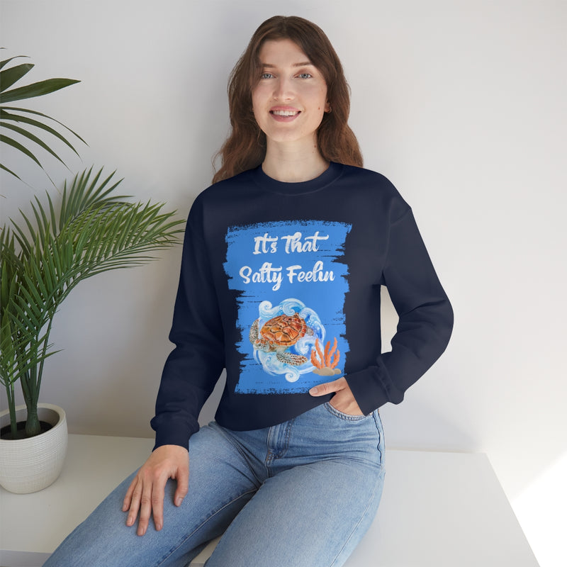 It's That Salty Feelin Unisex Heavy Blend™ Crewneck Sweatshirt