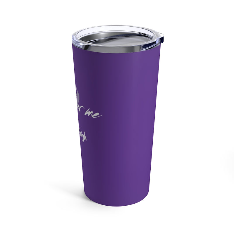 Remember Me Purple/Purple Kirsten Logo Tumbler 20oz