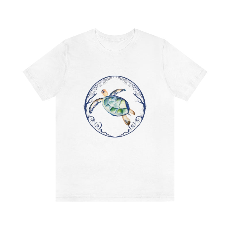 Sea Turtle Unisex Jersey Short Sleeve Tee