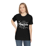 America Unisex Jersey Short Sleeve Tee