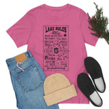 Lake Rules Unisex Jersey Short Sleeve Tee