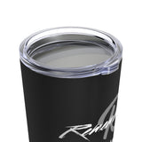 Remember Me White/Black Kirsten Logo Tumbler 20oz