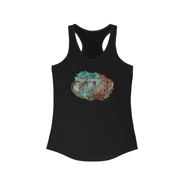 This Girl Loves To Camp Women's Ideal Racerback Tank