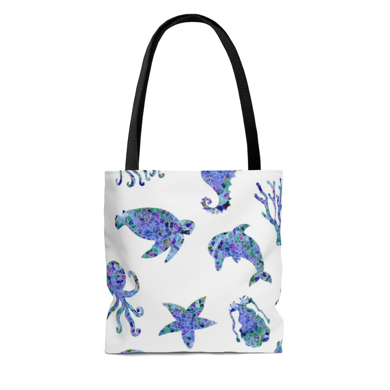 Sea Life AOP Tote Bag