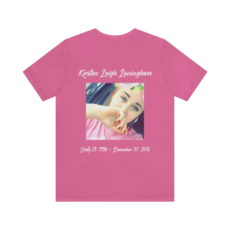 Kirsten Leigh Memorial 1 Unisex Jersey Short Sleeve Tee