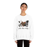 Peace Love Horses Unisex Heavy Blend™ Crewneck Sweatshirt