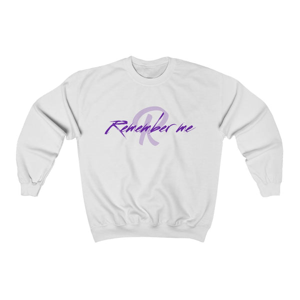 Remember Me Purple Logo Unisex Heavy Blend™ Crewneck Sweatshirt