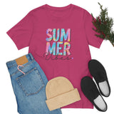 Pastel Summer Vibes Unisex Jersey Short Sleeve Tee