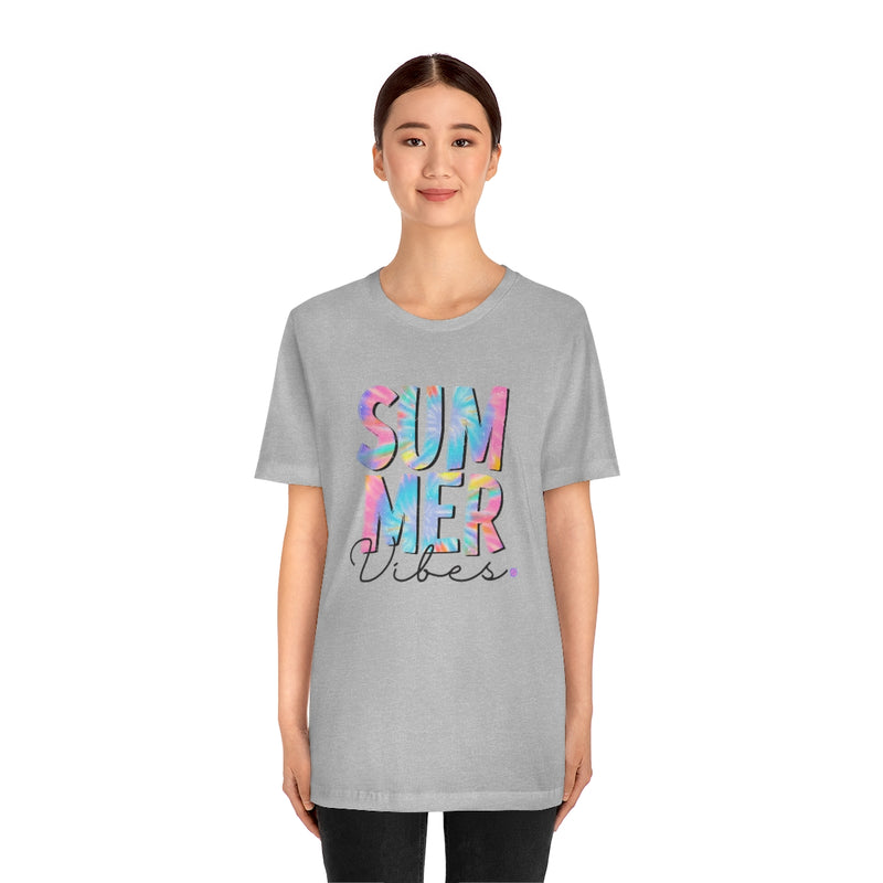 Pastel Summer Vibes Unisex Jersey Short Sleeve Tee