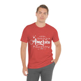 America Unisex Jersey Short Sleeve Tee