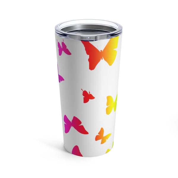 Rainbow Butterfly Tumbler 20oz