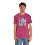 Pastel Summer Vibes Unisex Jersey Short Sleeve Tee