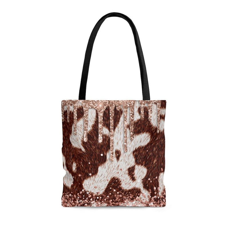 Cow Hide Tote Bag - Remember Me by Kirsten Leigh
