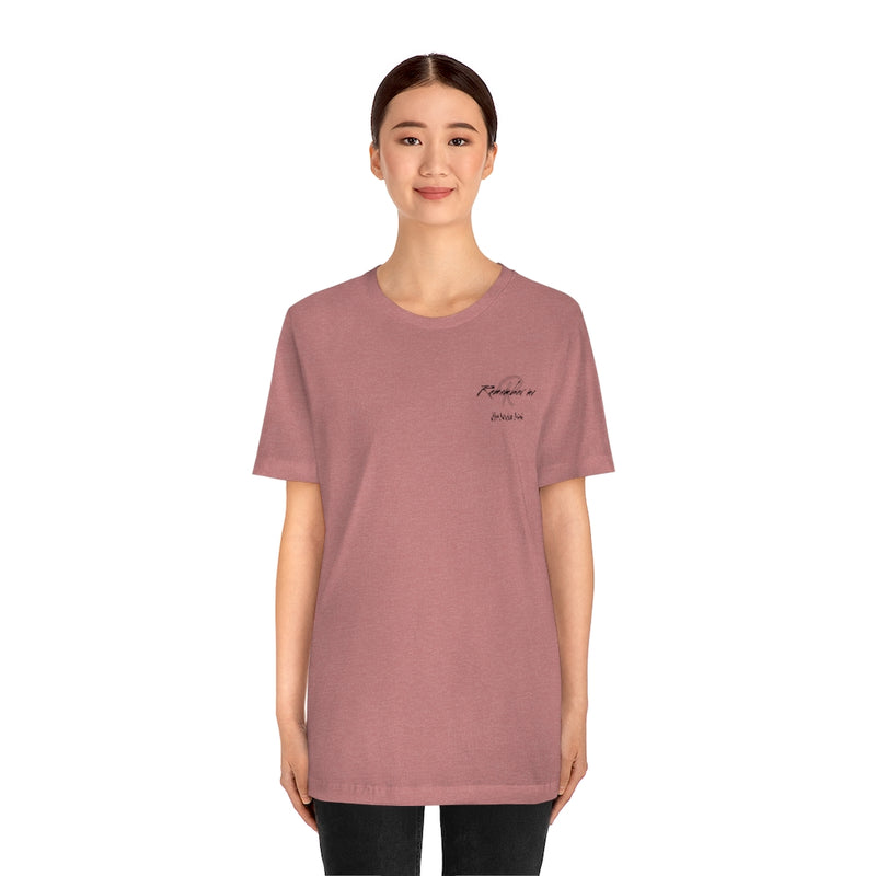 Kirsten Leigh Memorial 3 Unisex Jersey Short Sleeve Tee