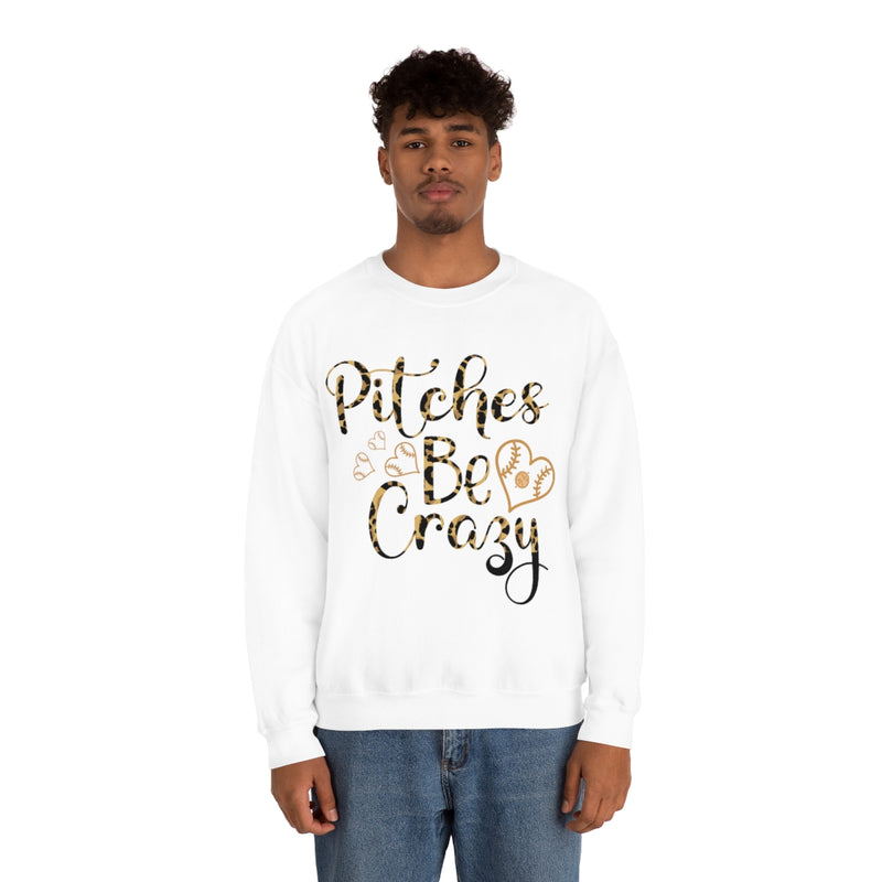 Pitches Be Crazy Unisex Heavy Blend™ Crewneck Sweatshirt