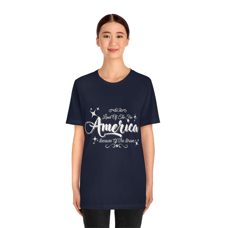 America Unisex Jersey Short Sleeve Tee