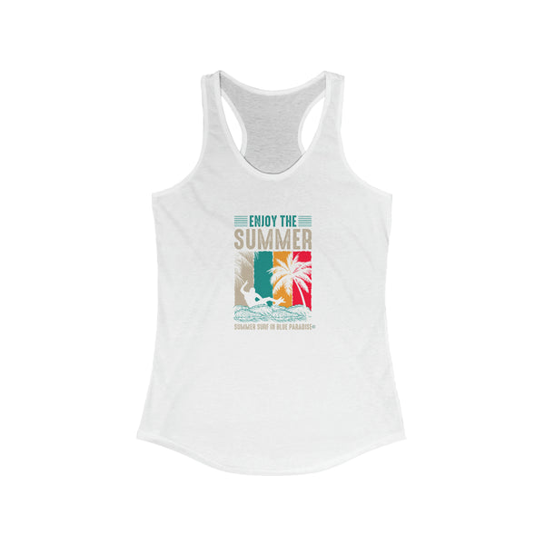 Summer Paradise Women's Ideal Racerback Tank