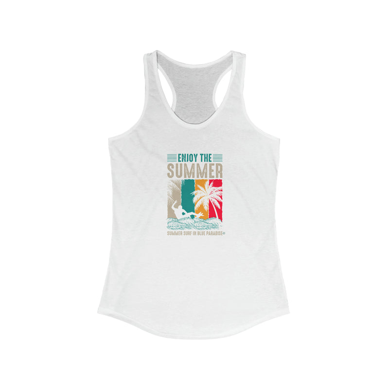 Summer Paradise Women's Ideal Racerback Tank