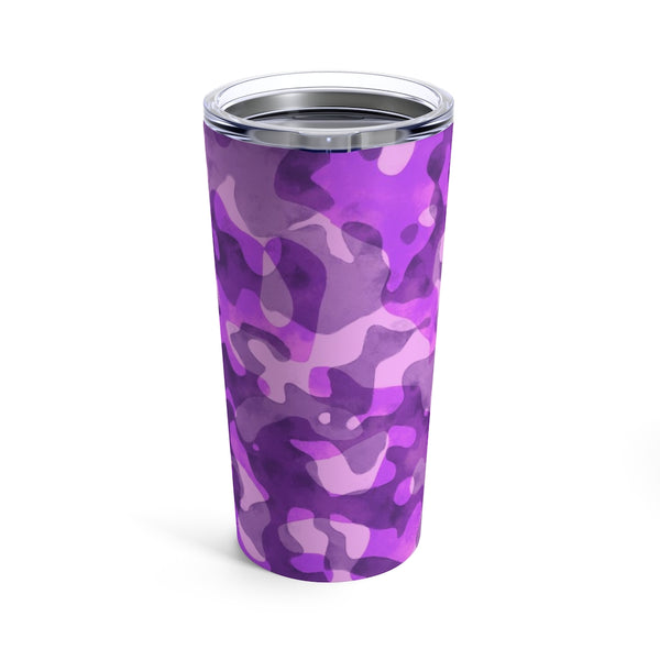 Purple Camo Tumbler 20oz