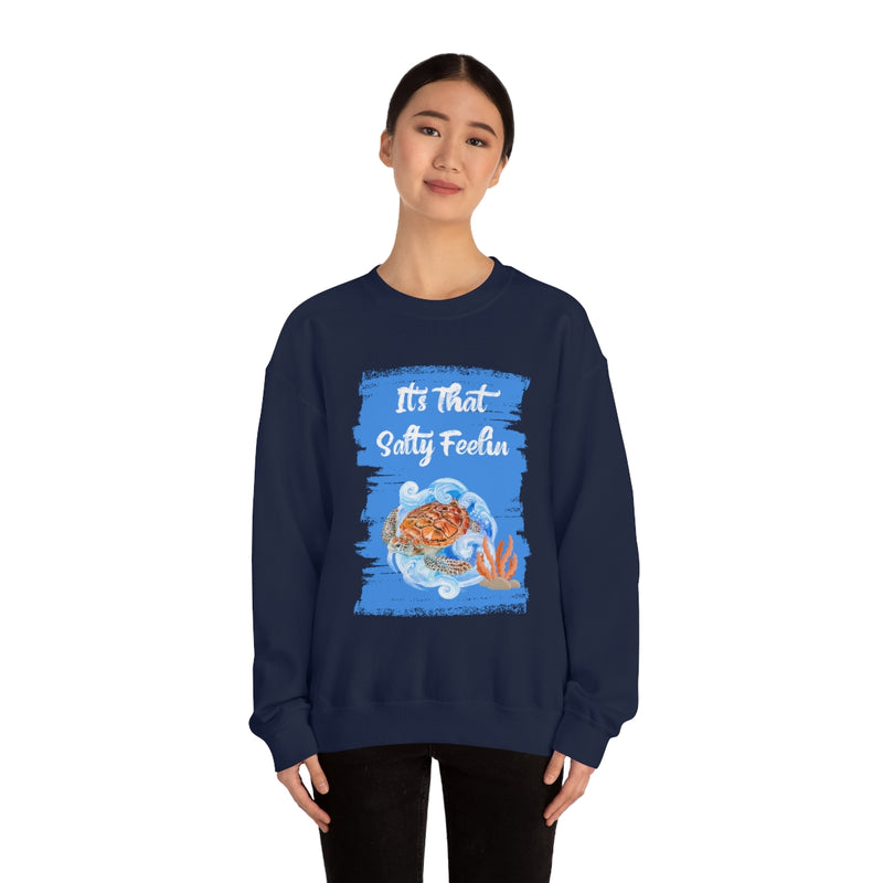 It's That Salty Feelin Unisex Heavy Blend™ Crewneck Sweatshirt