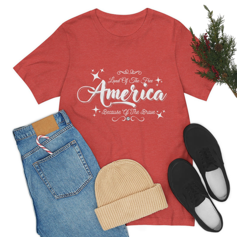 America Unisex Jersey Short Sleeve Tee