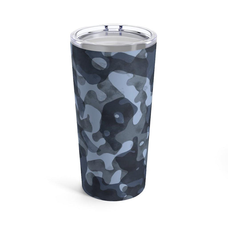 Black Camo Tumbler 20oz - Remember Me by Kirsten Leigh