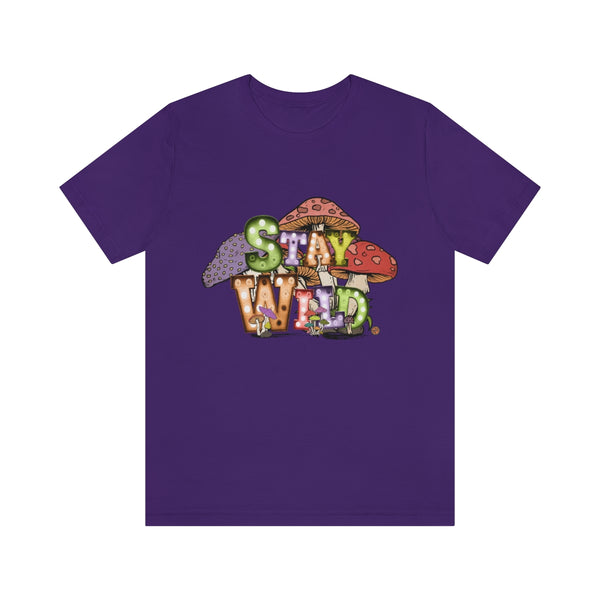 Stay Wild Unisex Jersey Short Sleeve Tee