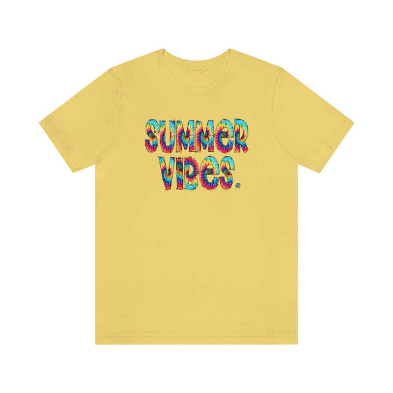 Summer Vibes Unisex Jersey Short Sleeve Tee