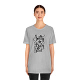 Salty But Sweet Black Unisex Jersey Short Sleeve Tee