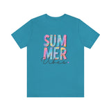 Pastel Summer Vibes Unisex Jersey Short Sleeve Tee