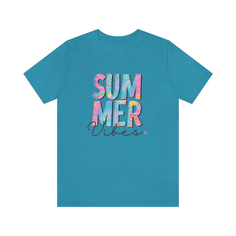 Pastel Summer Vibes Unisex Jersey Short Sleeve Tee