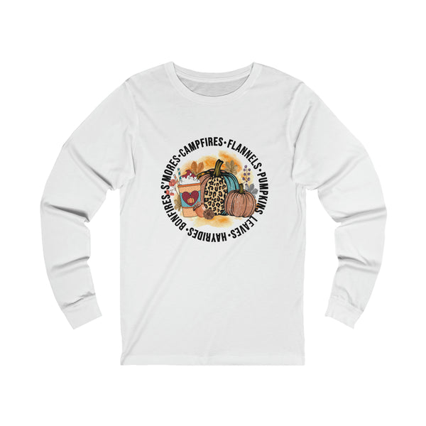 Fall Fun Unisex Jersey Long Sleeve Tee