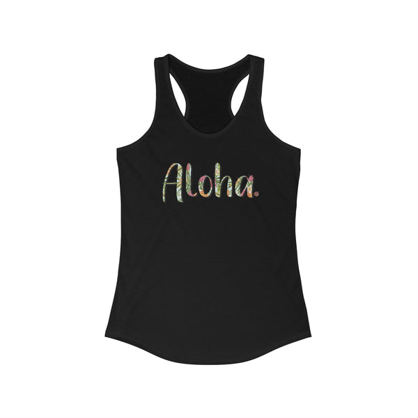 Hawaiian Aloha Women's Ideal Racerback Tank