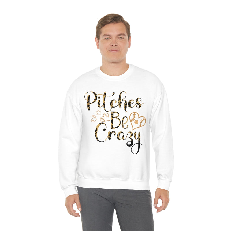 Pitches Be Crazy Unisex Heavy Blend™ Crewneck Sweatshirt