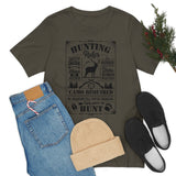 Hunting Rules Unisex Jersey Short Sleeve Tee