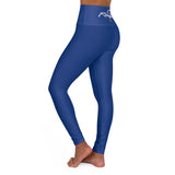 Navy High Waisted Yoga Leggings