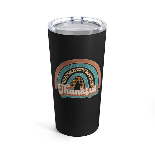 Thankful Rainbow Tumbler 20oz