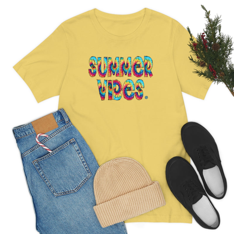 Summer Vibes Unisex Jersey Short Sleeve Tee