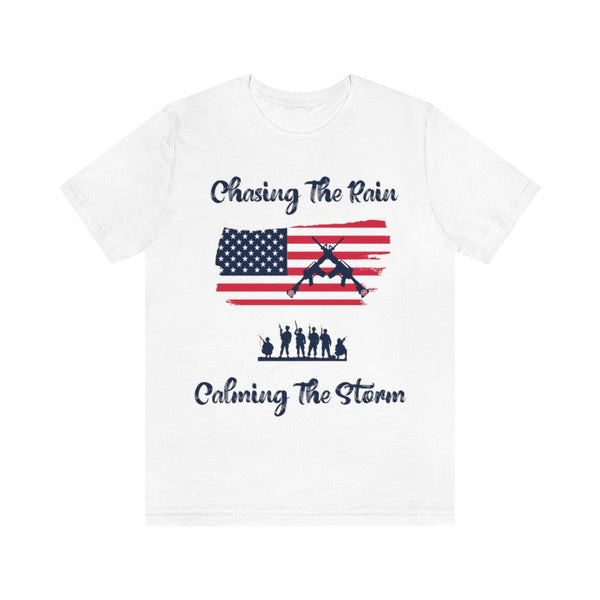 Chasing The Rain American Unisex Jersey Short Sleeve Tee