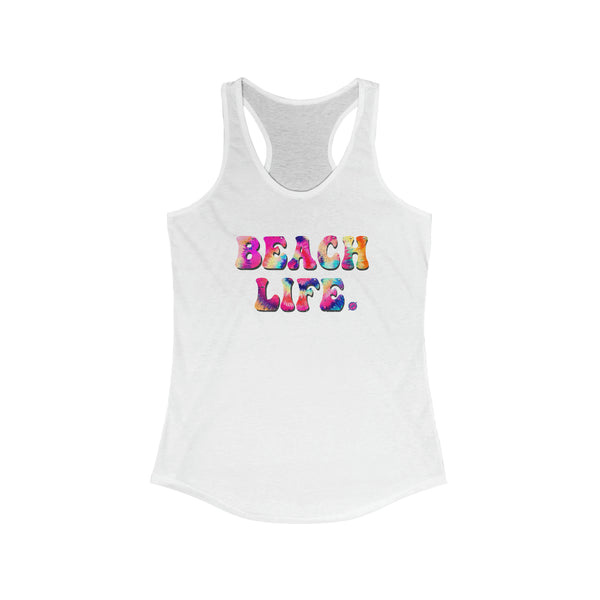 Beach Life Women's Ideal Racerback Tank