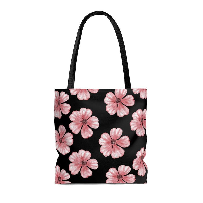 Black Hawaiian AOP Tote Bag - Remember Me by Kirsten Leigh