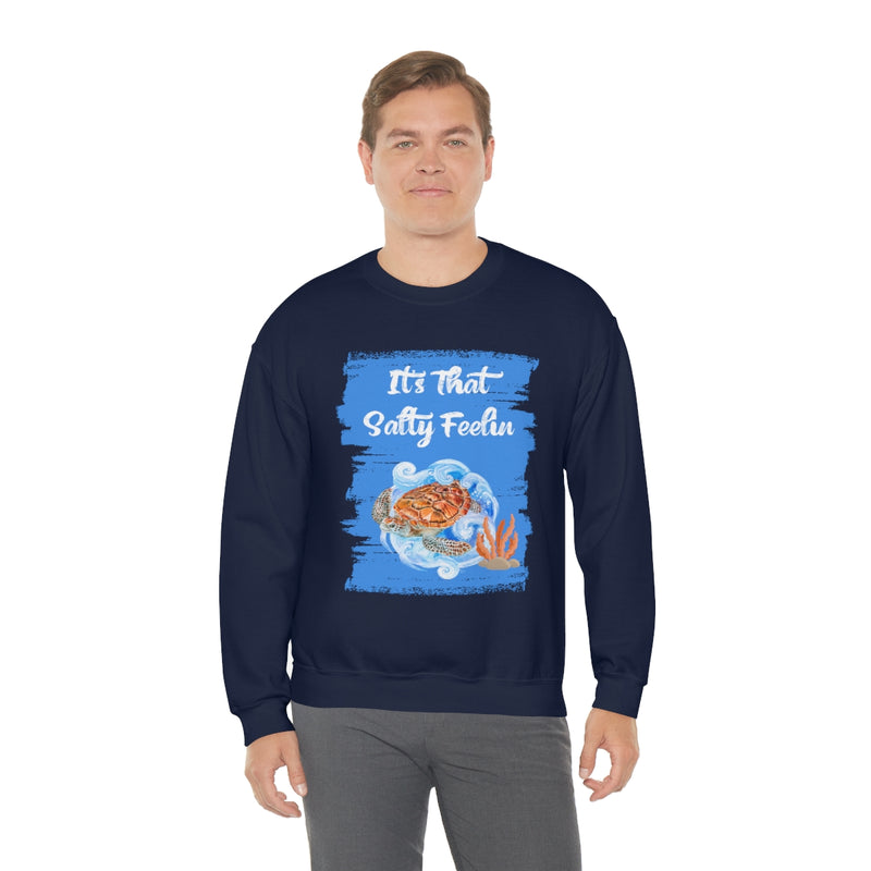 It's That Salty Feelin Unisex Heavy Blend™ Crewneck Sweatshirt