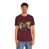 Peace Love Country Unisex Jersey Short Sleeve Tee