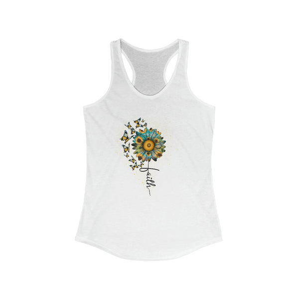 Faith Sunflower Women's Ideal Racerback Tank