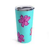 Turquoise Hawaiian Tumbler 20oz