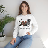 Peace Love Horses Unisex Heavy Blend™ Crewneck Sweatshirt