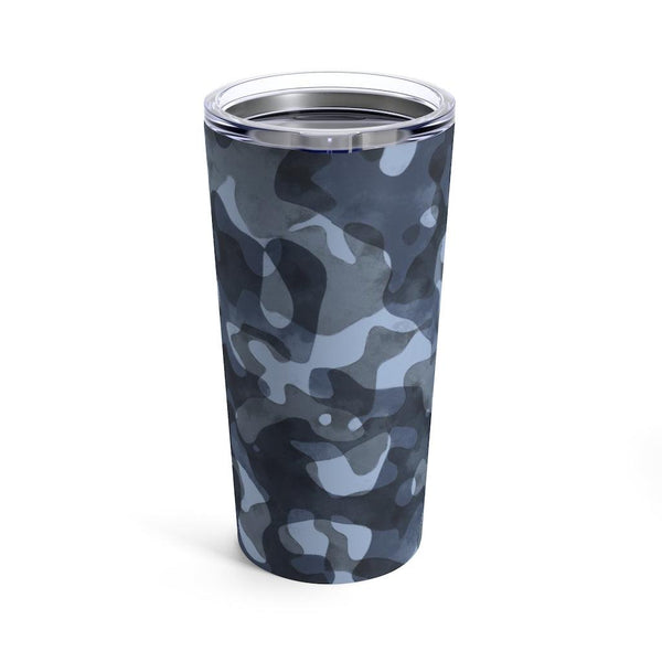 Black Camo Tumbler 20oz - Remember Me by Kirsten Leigh